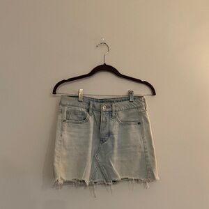 American Eagle Outfitters Light Blue Mini Skirt